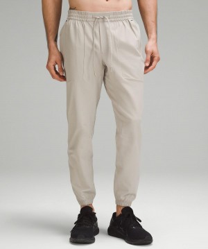 Beige Lululemon License to Train Men Pants | NZ_LuLu80042