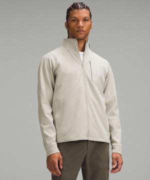 Beige Lululemon Sojourn Men Coats & Jackets | NZ_LuLu27972