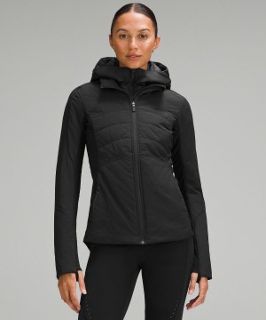 Black Lululemon Another Mile Women Coats & Jackets | NZ_LuLu59475