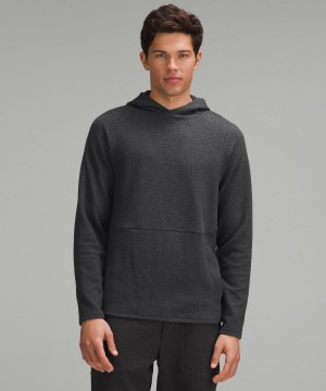 Black Lululemon At Ease Men Hoodies & Sweatshirts | NZ_LuLu36931