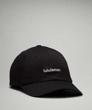 Black Lululemon Classic Unisex Ball Men Hats | NZ_LuLu76204