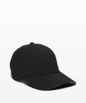 Black Lululemon Fast and Free Running Women Hats | NZ_LuLu42232