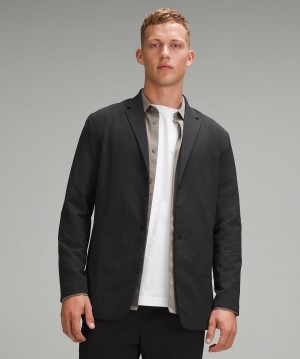 Black Lululemon New Venture Blazer Men Coats & Jackets | NZ_LuLu38615