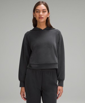 Black Lululemon Softstreme Women Hoodies & Sweatshirts | NZ_LuLu53401