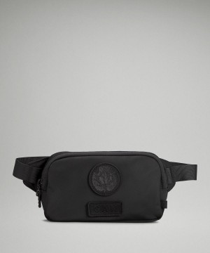 Black Lululemon Team Canada Future Legacy Mini Bag Belt Bags | NZ_LuLu39392