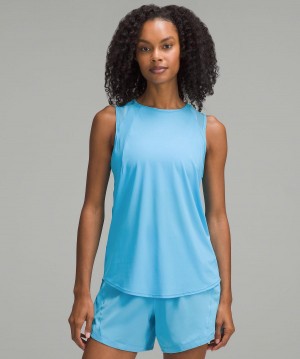 Blue Light Lululemon Sculpt Women Tank Top | NZ_LuLu10154