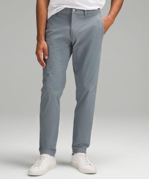 Blue Lululemon ABC Slim-Fit 30"L Men Trousers | NZ_LuLu44624