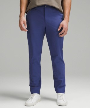 Blue Lululemon ABC Slim-Fit 32"L Men Pants | NZ_LuLu37124