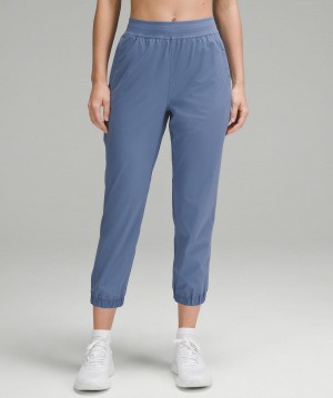 Blue Lululemon Adapted State High-Rise Cropped Women Pants | NZ_LuLu90856