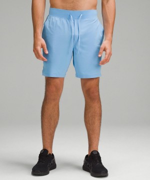 Blue Lululemon T.H.E. Linerless 7" Men Shorts | NZ_LuLu23253