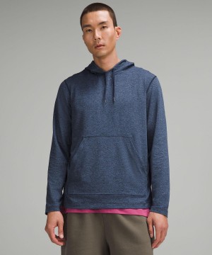 Blue / Navy Lululemon Soft Jersey Men Hoodies & Sweatshirts | NZ_LuLu29819