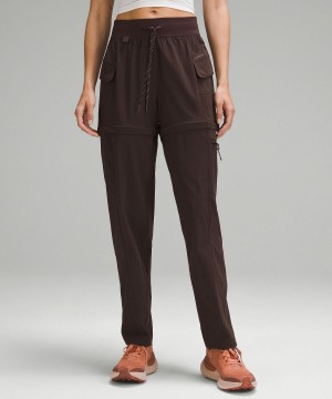 Brown Lululemon Convertible High-Rise Hiking Women Pants | NZ_LuLu21454