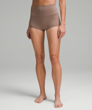 Brown Lululemon lululemon Align™ High-Rise 2" Women Shorts | NZ_LuLu83933