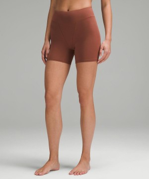 Copper Lululemon UnderEase Super-High-Rise Shortie Women Underwear | NZ_LuLu19796