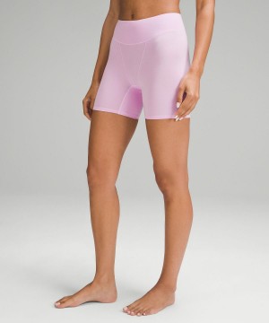 Coral Lululemon UnderEase Super-High-Rise Shortie Women Underwear | NZ_LuLu49105