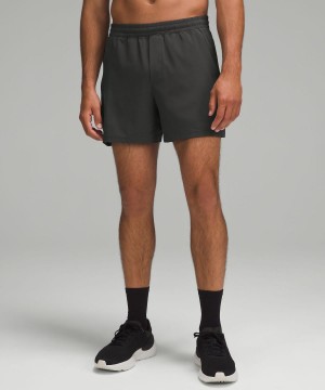 Deep Grey Lululemon Pace Breaker Linerless 5" Men Shorts | NZ_LuLu88173