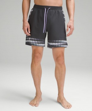 Deep Grey Lululemon Pool 7" Men Shorts | NZ_LuLu58692