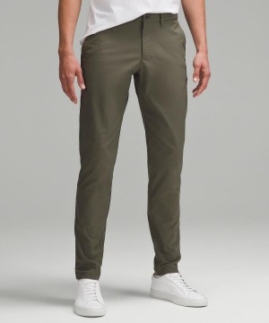 Green Lululemon ABC Slim-Fit 34"L Men Pants | NZ_LuLu10585