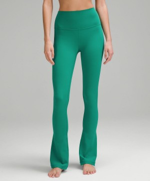 Green Lululemon Align™ High-Rise Mini-Flare Pant Women Leggings | NZ_LuLu40908