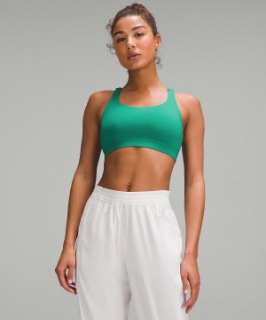 Green Lululemon Energy Women Sports Bra | NZ_LuLu18905