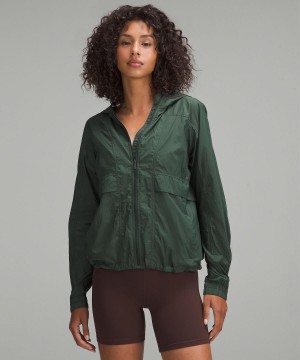 Green Lululemon Hood Lite Women Coats & Jackets | NZ_LuLu90806