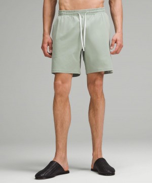 Green Lululemon Pool 7" Men Shorts | NZ_LuLu57491