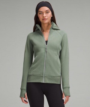 Green Lululemon Scuba Full-Zip Women Hoodies & Sweatshirts | NZ_LuLu11722