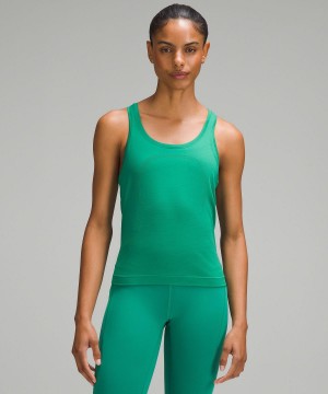 Green Lululemon Swiftly Tech Racerback 2.0 Women Shirts | NZ_LuLu67308