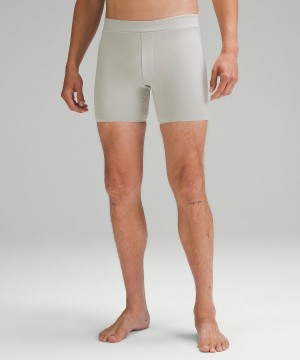 Grey Lululemon Everlux Yoga 6" Men Shorts | NZ_LuLu31063