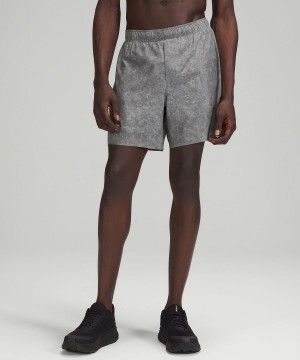 Grey Lululemon Surge Lined 6" Men Shorts | NZ_LuLu50415