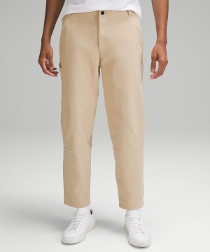 Khaki Lululemon Utilitech Carpenter Men Pants | NZ_LuLu54405