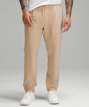 Khaki Lululemon Utilitech Classic-Fit Pull-On Men Pants | NZ_LuLu27256