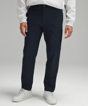 Navy Lululemon ABC Classic-Fit 30"L Men Pants | NZ_LuLu27029