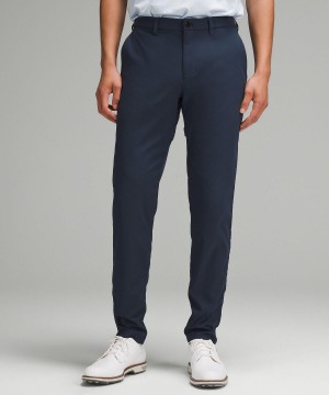 Navy Lululemon ABC Slim-Fit Golf 30"L Men Pants | NZ_LuLu57364