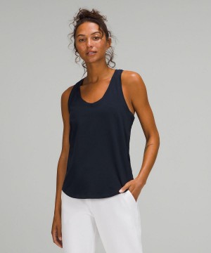 Navy Lululemon Love Women Shirts | NZ_LuLu71880