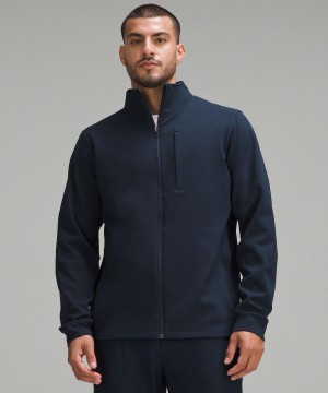 Navy Lululemon Sojourn Men Coats & Jackets | NZ_LuLu65137