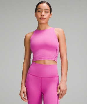 Pink Lululemon Align™ High-Neck Women Shirts | NZ_LuLu12605