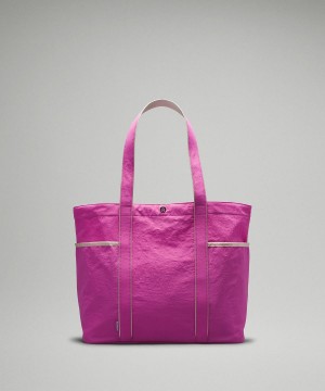 Pink Lululemon Daily Multi-Pocket 20L Bag Tote Bag | NZ_LuLu95994