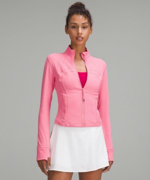 Pink Lululemon Define Cropped Women Coats & Jackets | NZ_LuLu50774