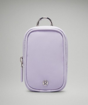 Purple Lululemon Clippable Nano Pouch Bag Wallets & Pouches | NZ_LuLu97628