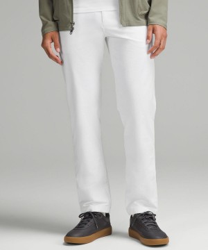 White Lululemon ABC Classic-Fit 30"L Men Pants | NZ_LuLu24140