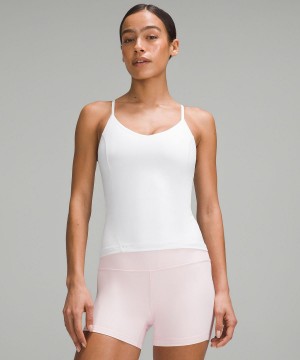 White Lululemon Align™ Waist-Length Cami Women Shirts | NZ_LuLu64510