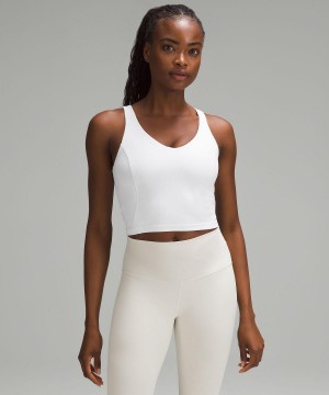 White Lululemon Align™ Women Tank Top | NZ_LuLu53300