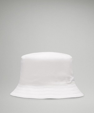 White Lululemon Both Ways Reversible Bucket Men Hats | NZ_LuLu59066