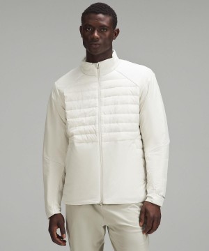 White Lululemon Down for It All Men Coats & Jackets | NZ_LuLu59246