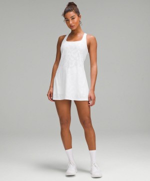 White Lululemon Lightweight Linerless Tennis Women Dress | NZ_LuLu15947