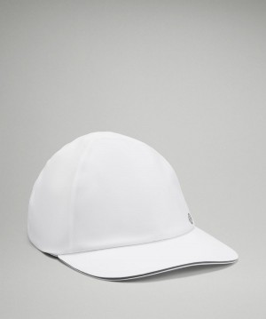 White Lululemon Men's Fast and Free Running Men Hats | NZ_LuLu80737