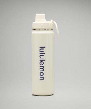 Yellow Lululemon Back to Life Sport Bottle 24oz Women Water Bottles | NZ_LuLu96855