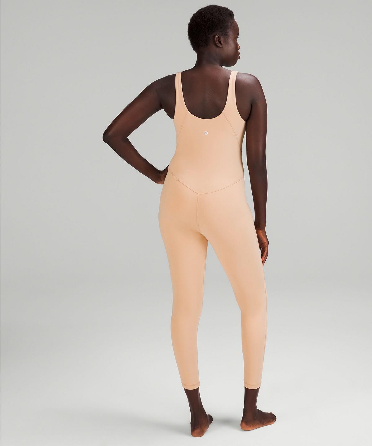 Beige Lululemon Align™ Bodysuit 25" Women Jumpsuit | NZ_LuLu39283