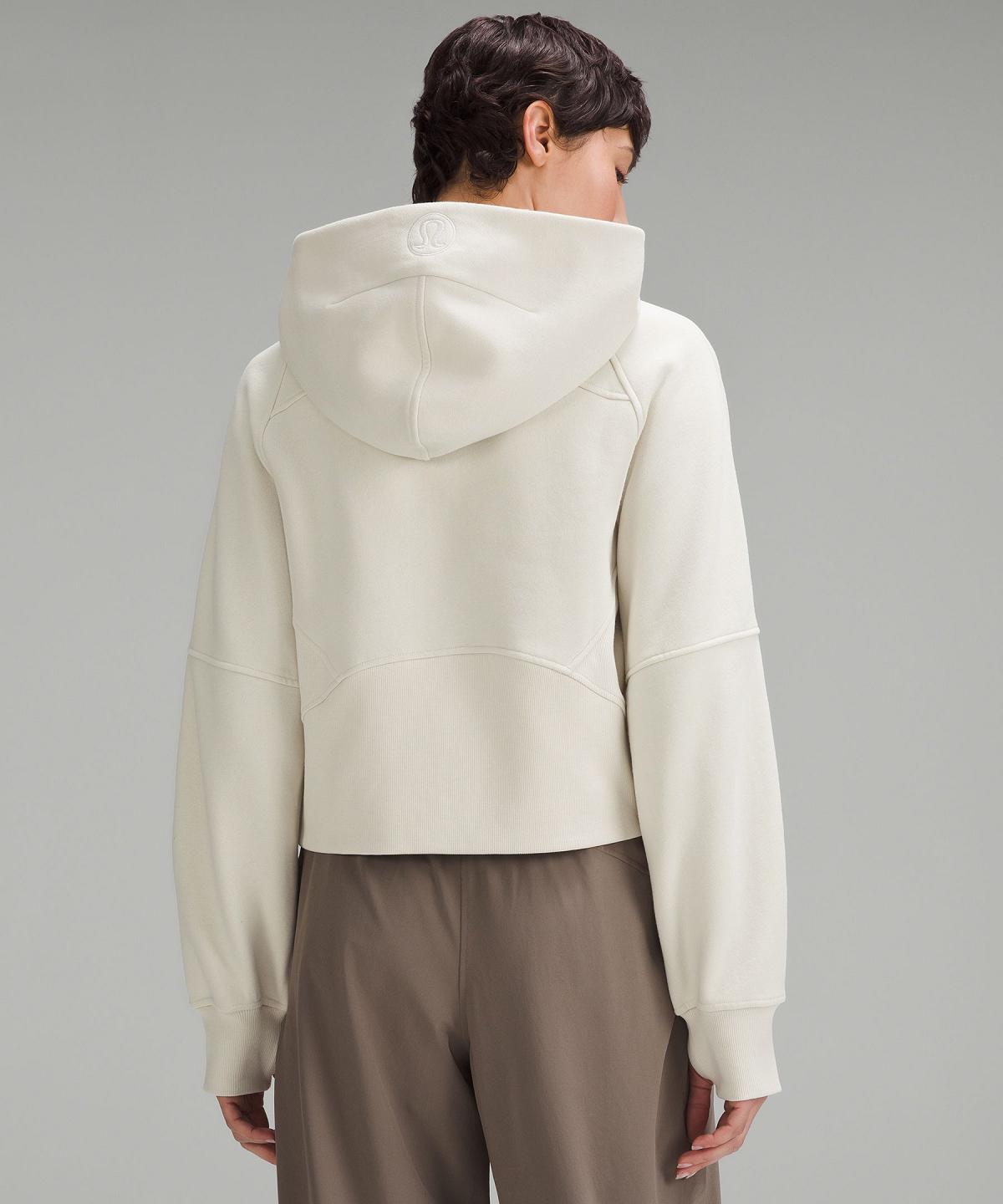 Beige Lululemon Scuba Oversized Women Hoodies & Sweatshirts | NZ_LuLu40046